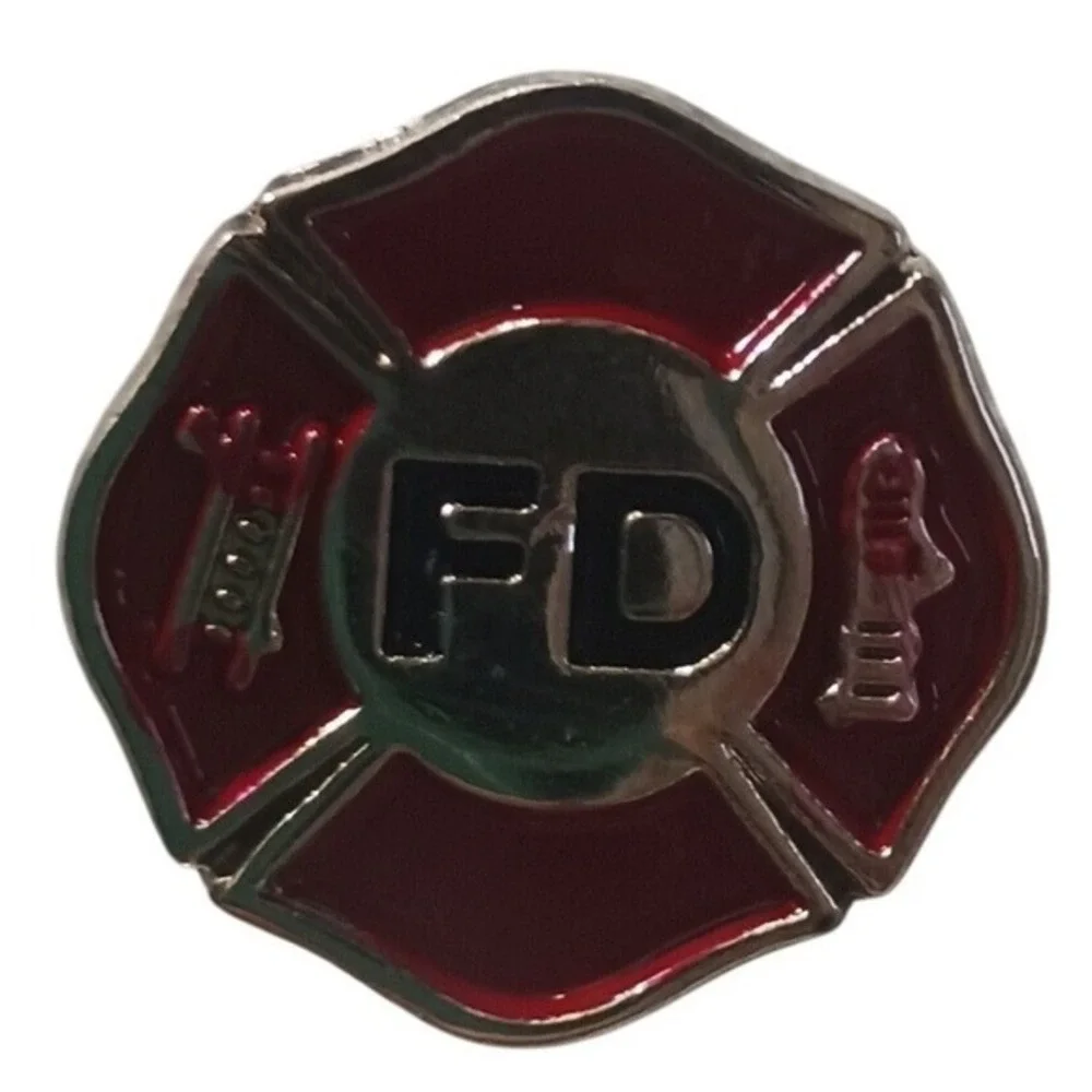 FD Fire Department Pin 1